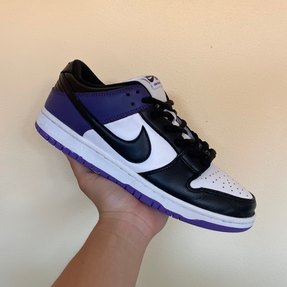 SOLD ✅✅ - Nike SB Dunk Low Court Purple - Size 10 GREAT CONDITION AUTHENTIC